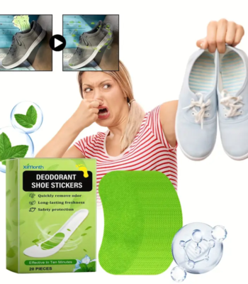 shoe deodorant stickers