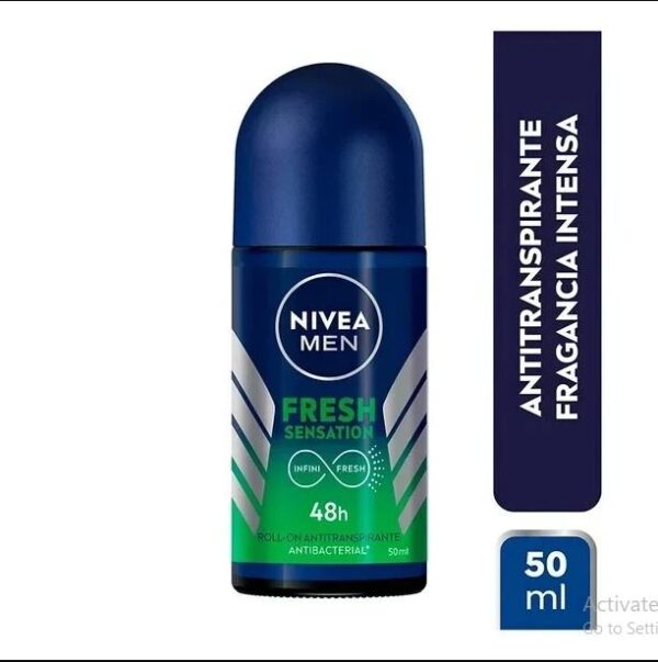 Antitranspirante NIVEA MEN Fresh Sensation roll on 50 ml