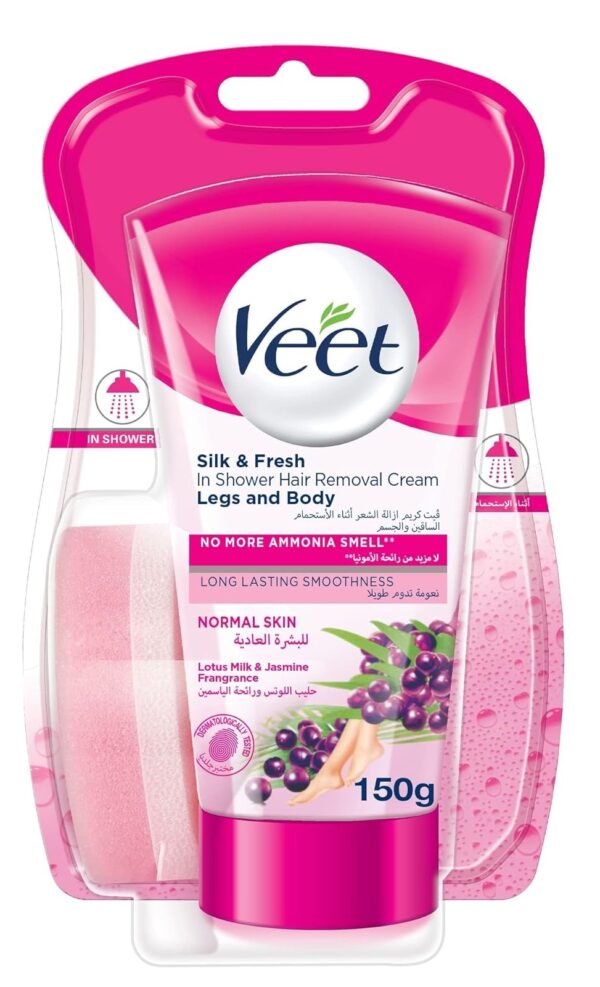 Veet In Shower Hair Removal Cream (150ml)